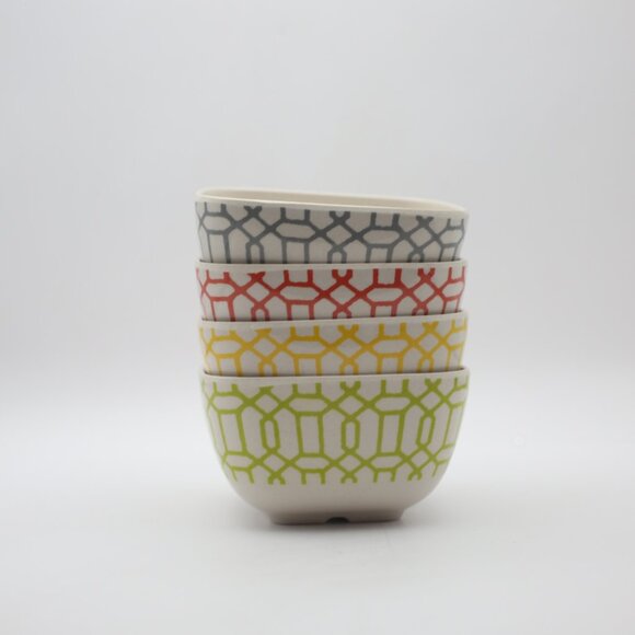 Mini World Market Cube Bowls (3.5" in height, 3.75" in width) - Picture 1 of 9